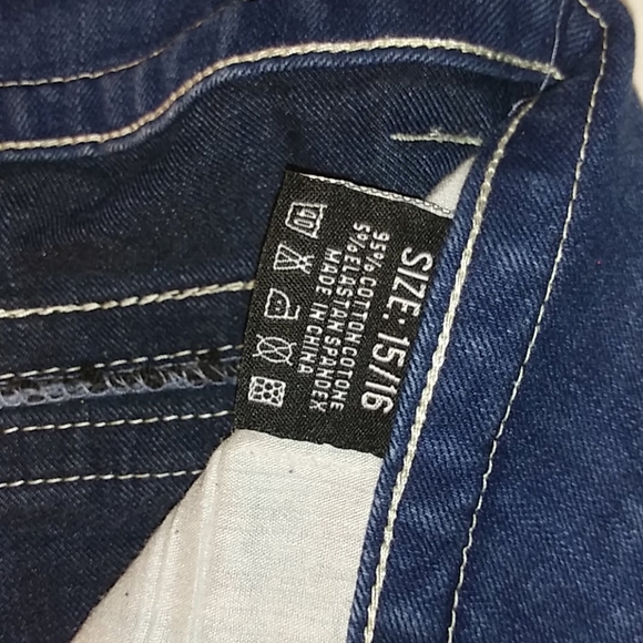 P&P JEANS Women Blue Jean Size: 15/16 NWOT - Picture 7 of 15